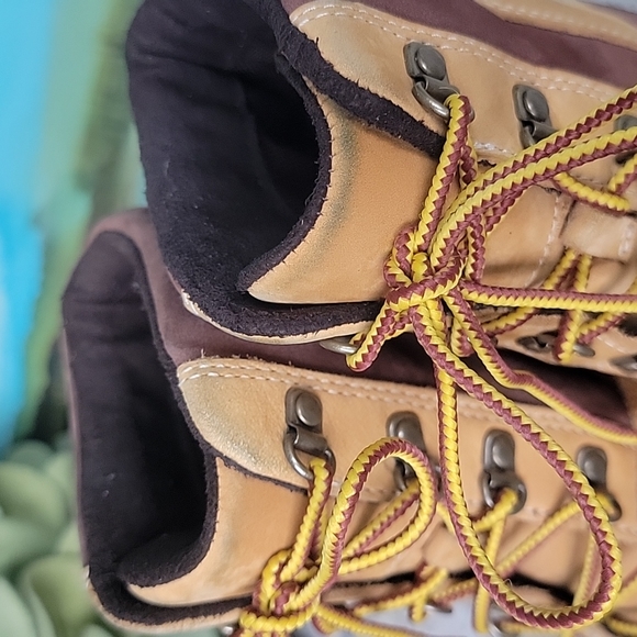 TIMBERLAND Genuine Leather Wedge Sport Boots Size 6.5 - Picture 11 of 16